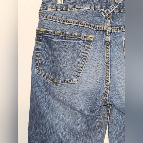 Phat Fashions Silver Label Bootcut Mid-Rise Blue Jeans,  Sz 7 Juniors - Picture 4 of 12